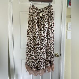 NWT | Aerie Cheetah Print Slip Skirt | XL
